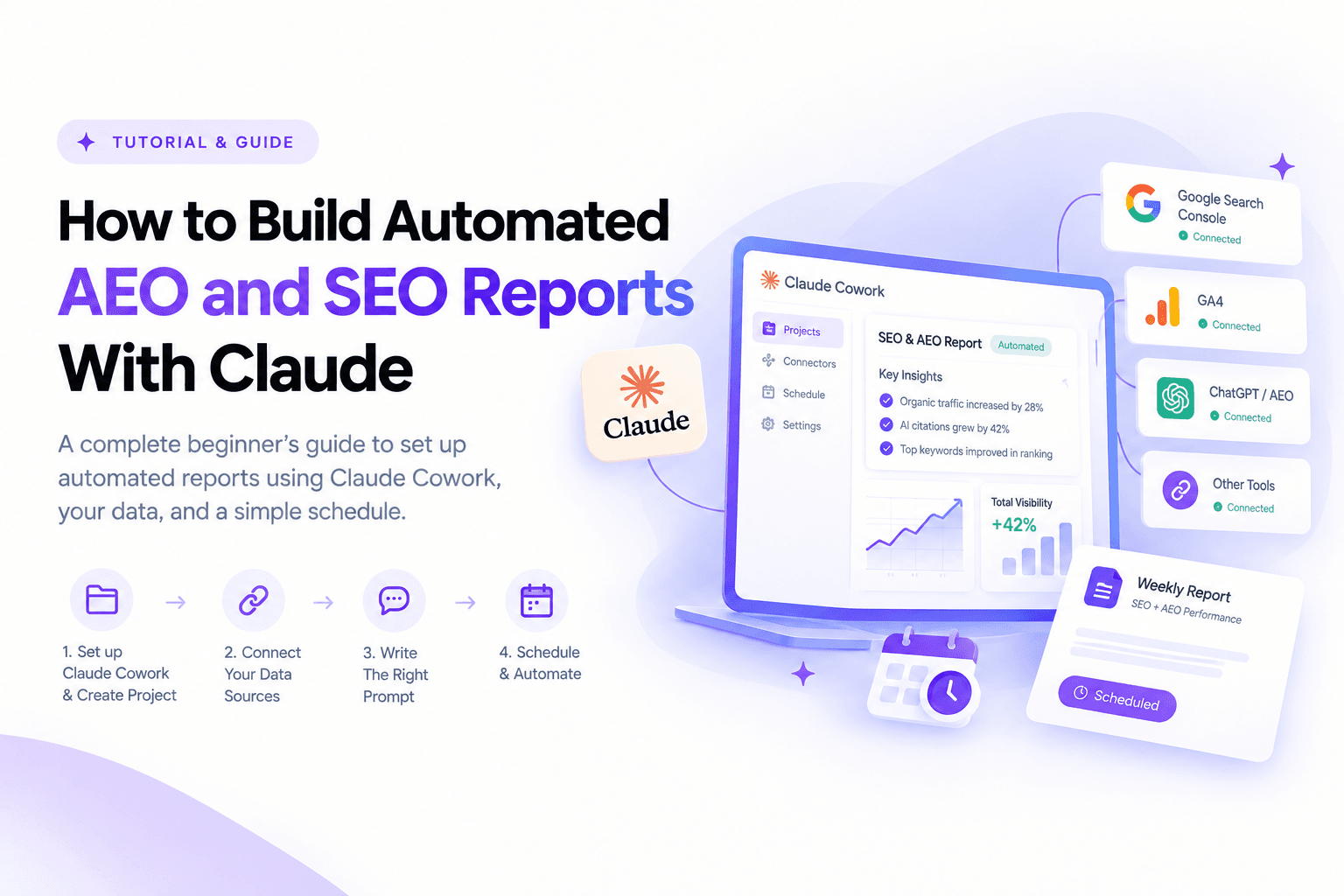 How to Build Automated AEO and SEO Reports With Claude: A Complete Beginner's Guide